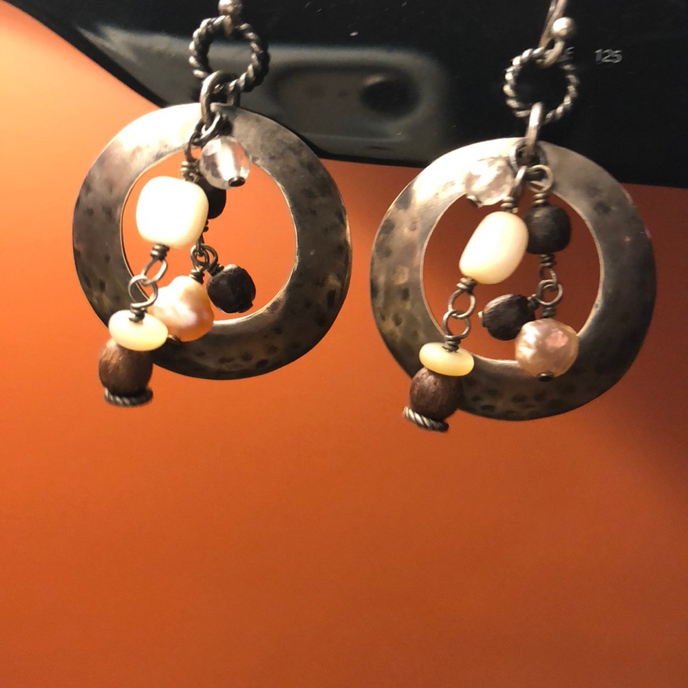 Silpada sterling silver earrings